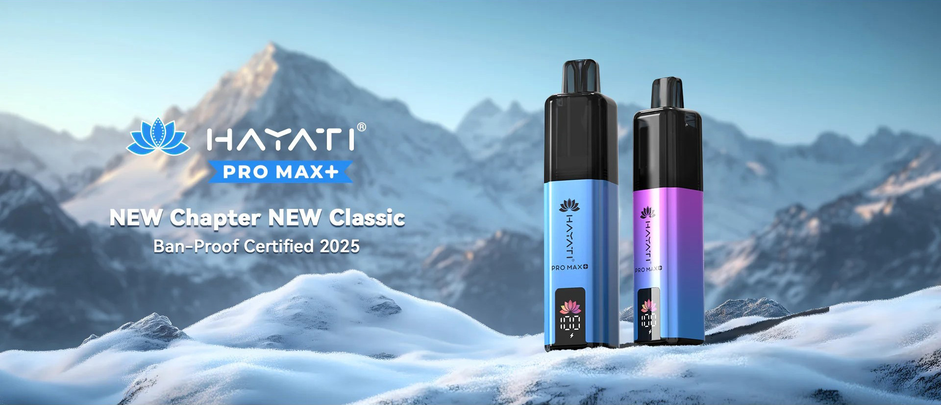 Hayati 6000 Puffs Disposable Vape with LED display screen