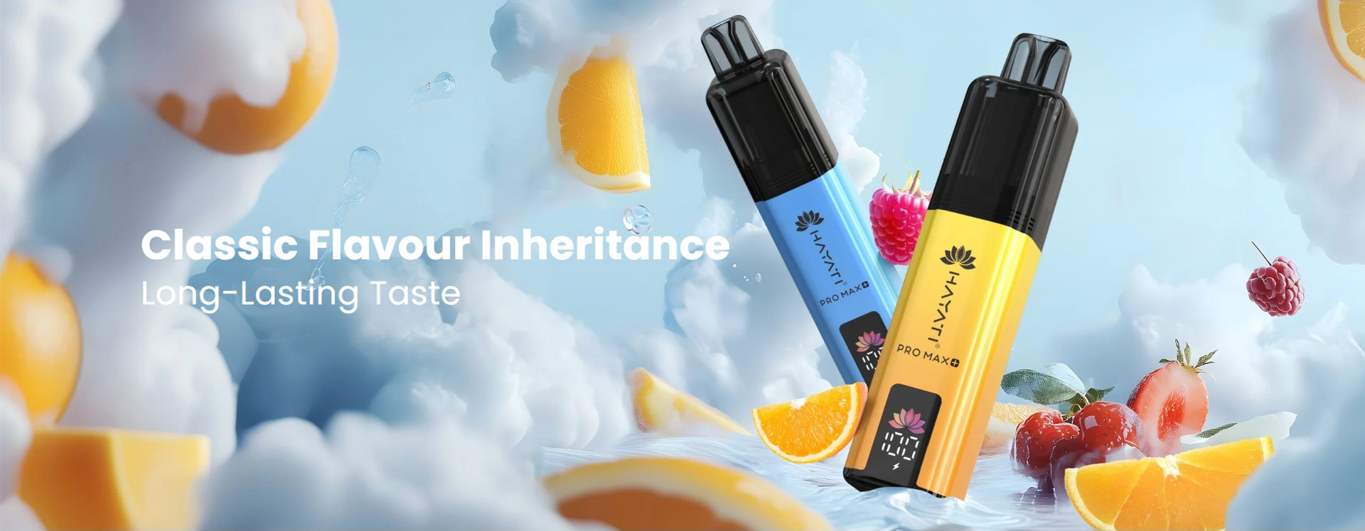 Hayati 6000 Puffs Disposable Vape with LED display screen