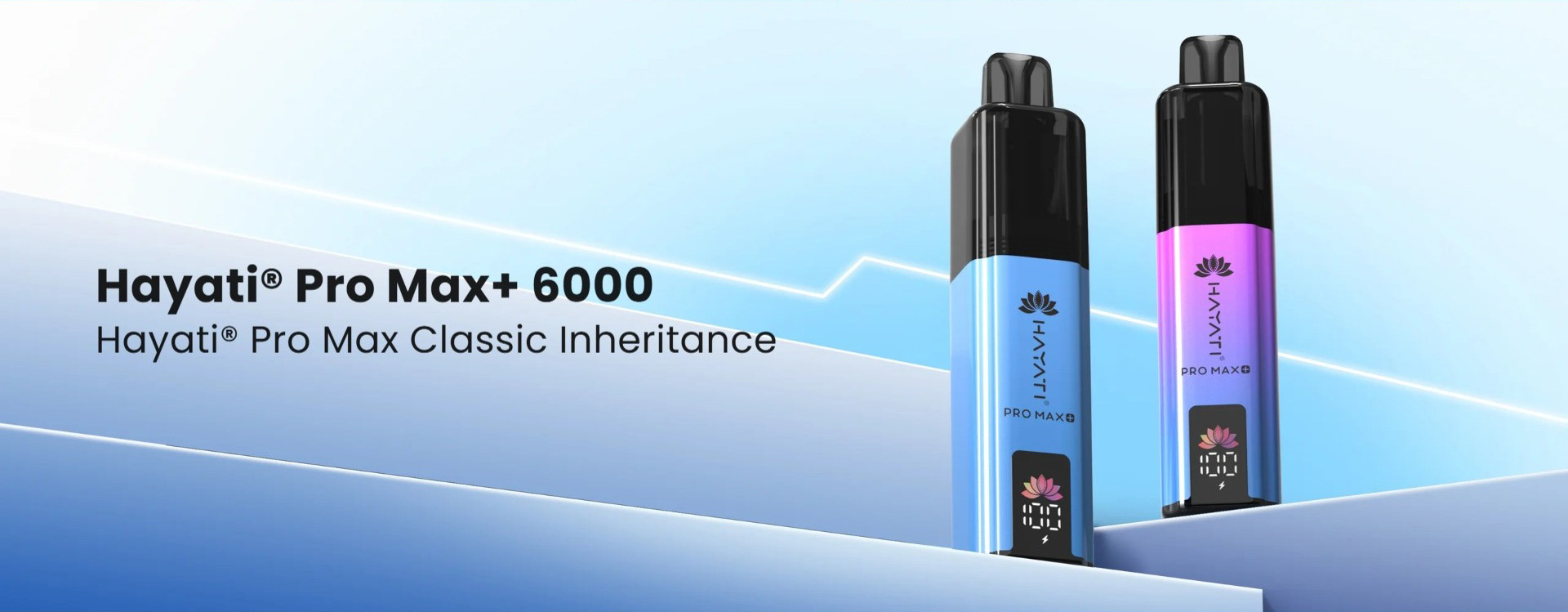 Hayati 6000 Puffs Disposable Vape with LED display screen