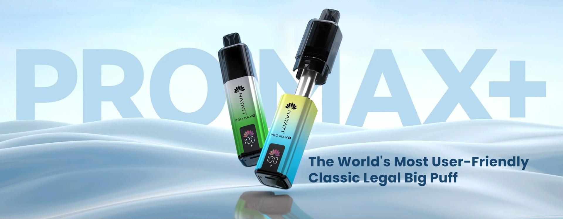 Hayati 6000 Puffs Disposable Vape with LED display screen
