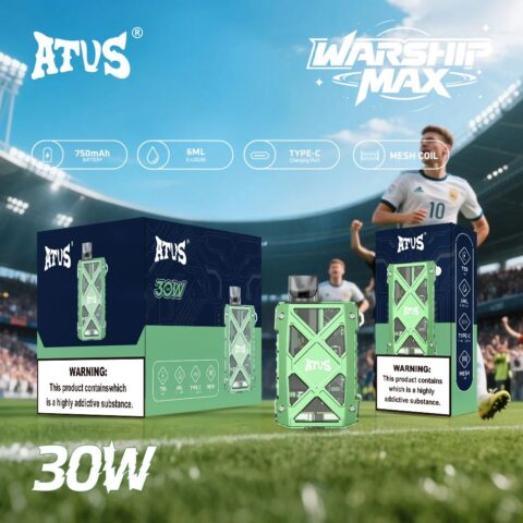 DE012 7000 Puffs Disposable Vape with rechargeable and adjustable airflow ATVS Vape