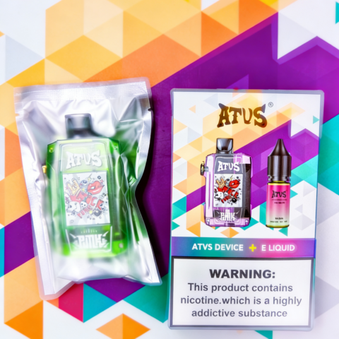 DE012 7000 Puffs Disposable Vape with rechargeable and adjustable airflow ATVS Vape