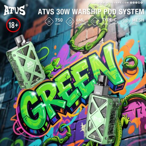 DE012MAX 7000 Puffs Disposable Vape with rechargeable and adjustable airflow ATVS Vape