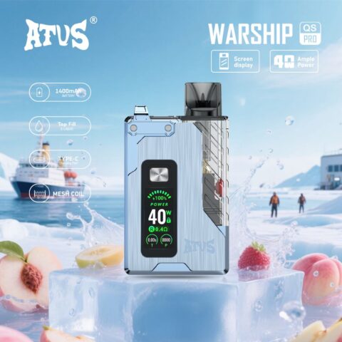 DE012PRO 7000 Puffs Disposable Vape with rechargeable and adjustable airflow ATVS Vape