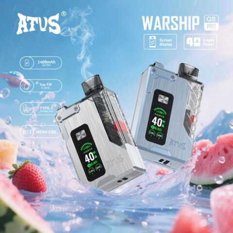 DE012PRO 7000 Puffs Disposable Vape with rechargeable and adjustable airflow ATVS Vape