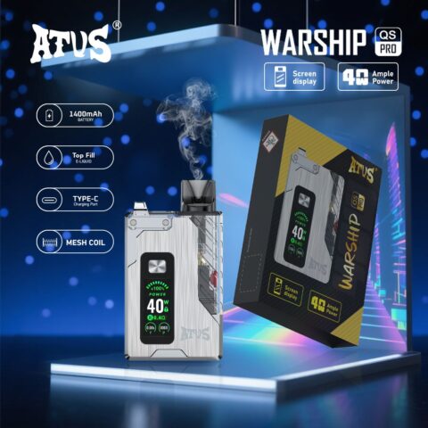 DE012PRO 7000 Puffs Disposable Vape with rechargeable and adjustable airflow ATVS Vape