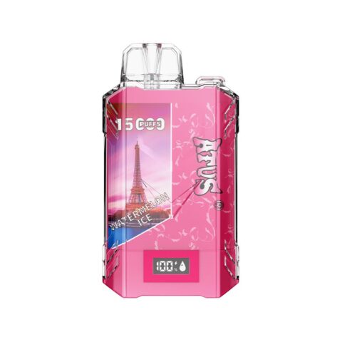 DE017 15000 Puffs Disposable Vape with LED display screen and adjustable airflow rechargeable ATVS Vape