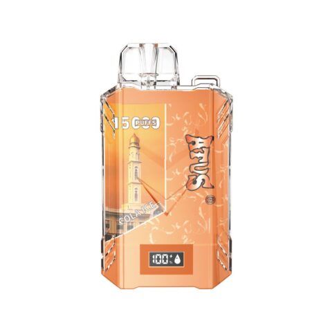 DE017 15000 Puffs Disposable Vape with LED display screen and adjustable airflow rechargeable ATVS Vape