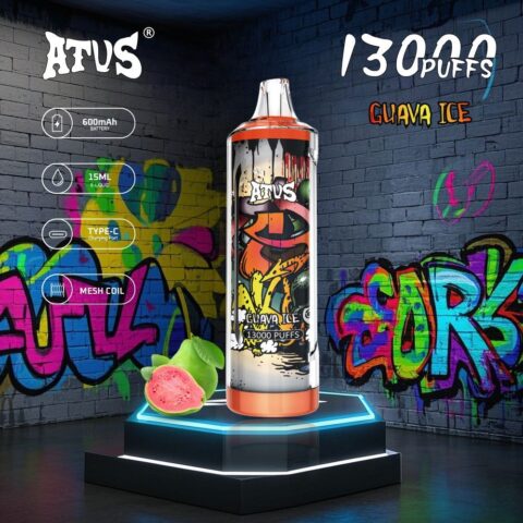 DE018 13000 Puffs Disposable Vape with rechargeable ATVS Vape