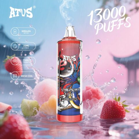 DE018 13000 Puffs Disposable Vape with rechargeable ATVS Vape
