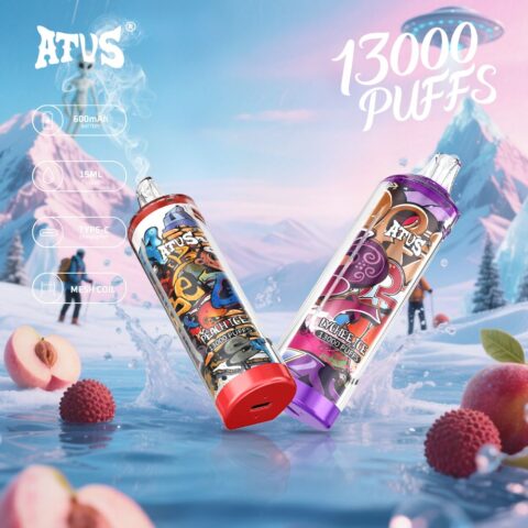 DE018 13000 Puffs Disposable Vape with rechargeable ATVS Vape