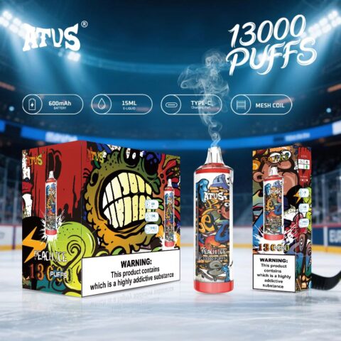 DE018 13000 Puffs Disposable Vape with rechargeable ATVS Vape