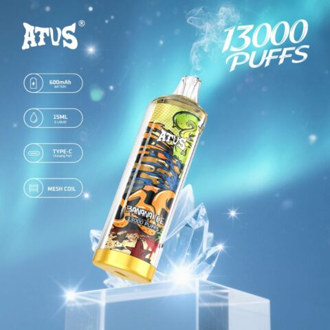 DE018 13000 Puffs Disposable Vape with rechargeable ATVS Vape