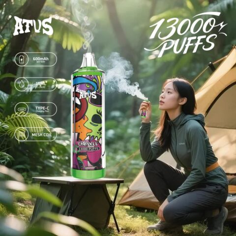 DE018 13000 Puffs Disposable Vape with rechargeable ATVS Vape