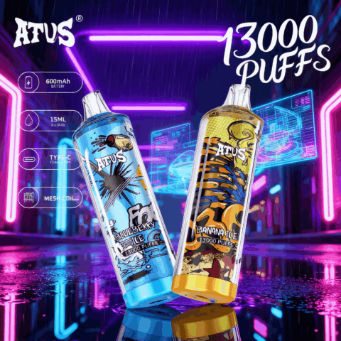 DE018 13000 Puffs Disposable Vape with rechargeable ATVS Vape