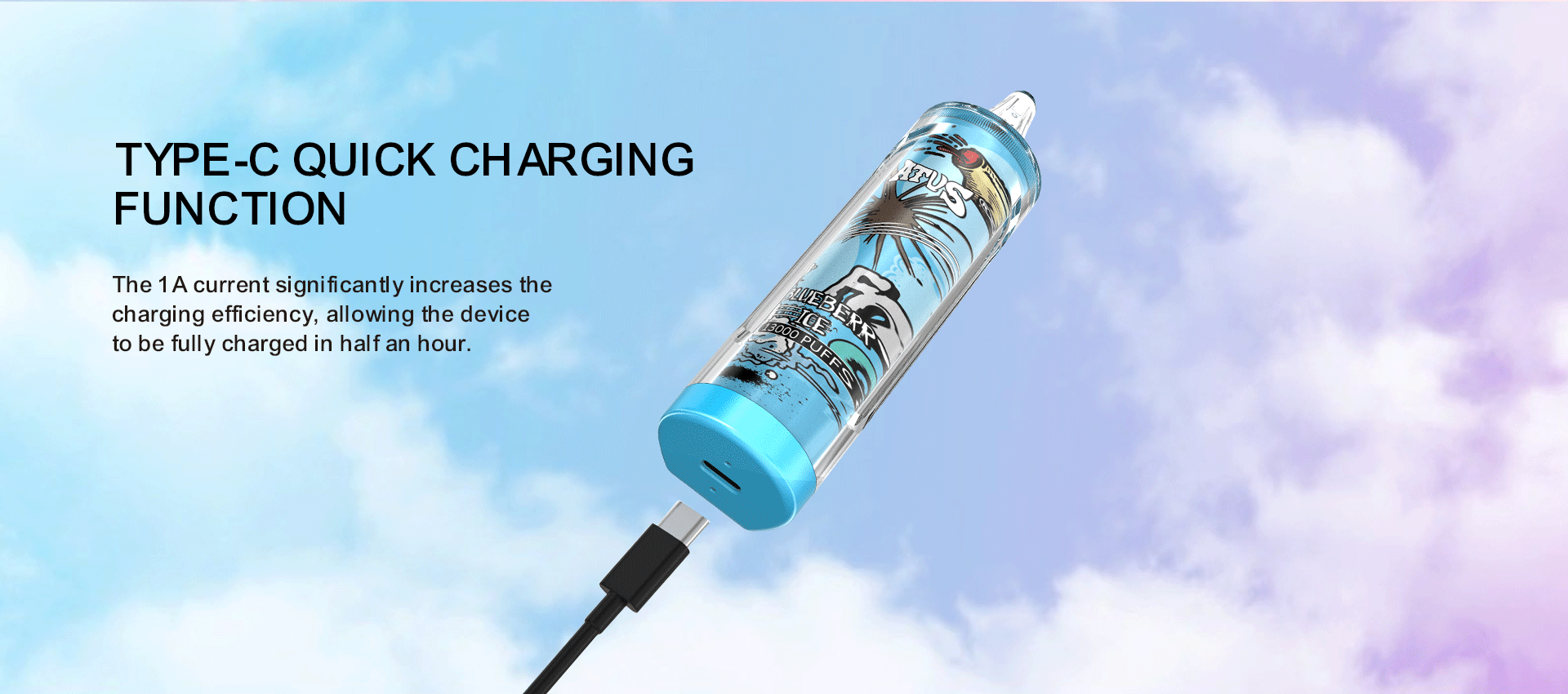 DE018 13000 Puffs Disposable Vape with rechargeable