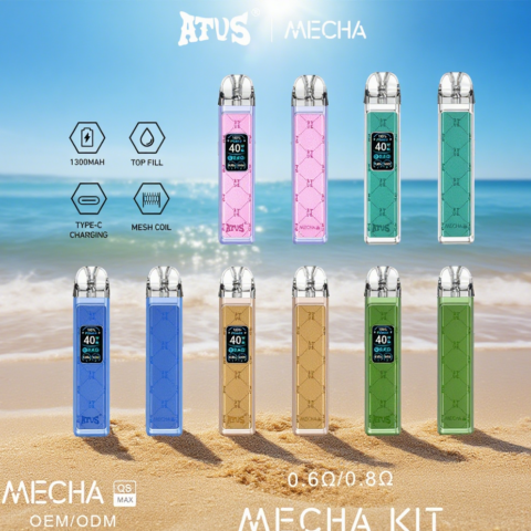 DE019MAX Refillable Pod Kit System Device ATVS Vape