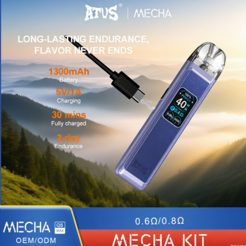 DE019MAX Refillable Pod Kit System Device ATVS Vape
