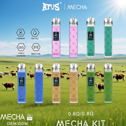 DE019MAX Refillable Pod Kit System Device ATVS Vape