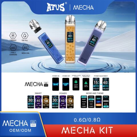 DE019MAX Refillable Pod Kit System Device ATVS Vape