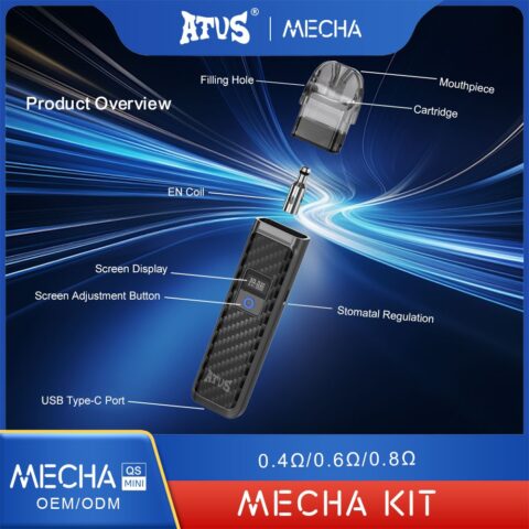 DE019MINI Refillable Pod Kit System Device ATVS Vape