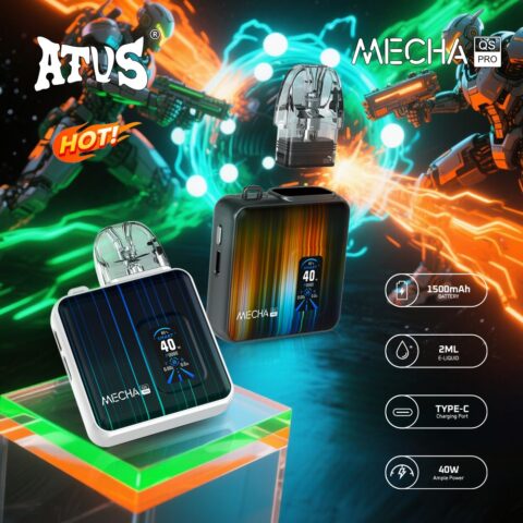 DE019PRO Refillable Pod Kit System Device ATVS Vape