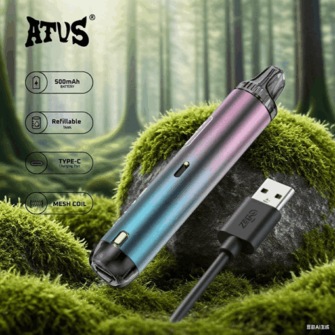 DE020 Refillable Pod Kit System Device with Adjustable Airflow MTL RDL ATVS Vape