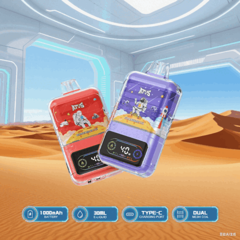 DE021 30000 Puffs Disposable Vape with-LED-display-screen and adjustable airflow MTL DTL ATVS Vape