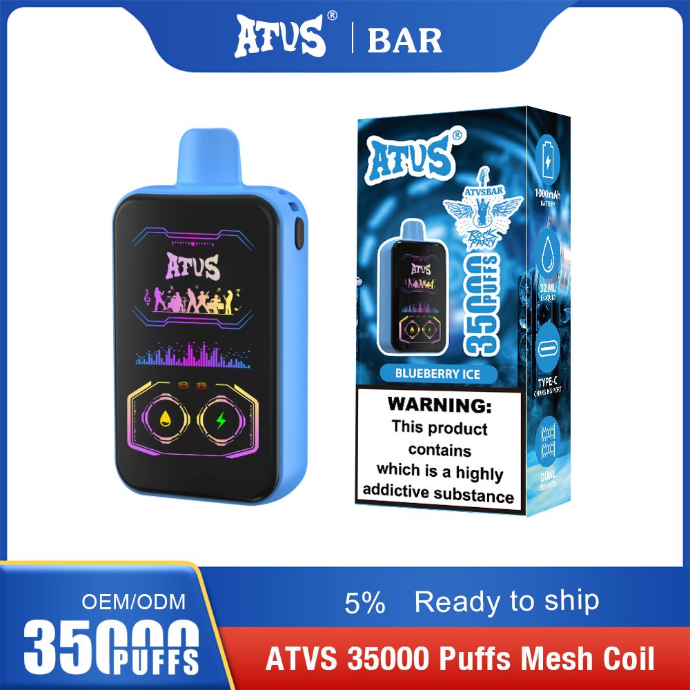 DE022 35000 Puffs Disposable Vape with Full screen rechargeable and adjustable airflow