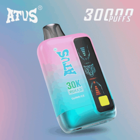 DE026 30000 Puffs Disposable Vape with LED display screen and adjustable airflow ATVS Vape