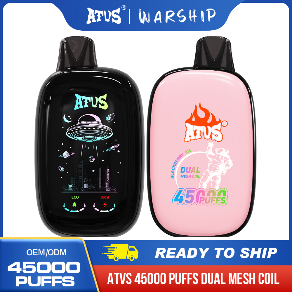 DE027 45000 Puffs Disposable Vape with Full screen rechargeable and adjustable airflow