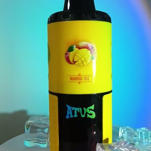 DE030 60000 Puffs Disposable Vape with Smart screen display and Quick charge adjustable flavor ATVS Vape